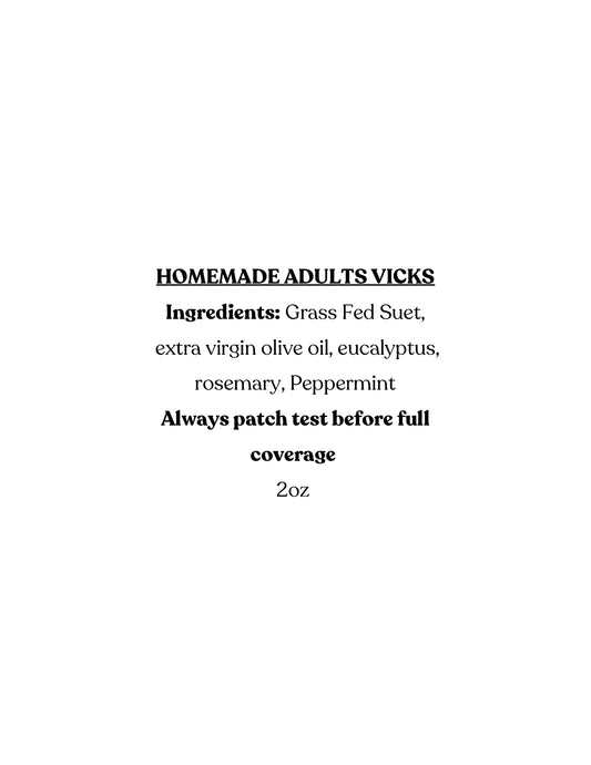 (Homemade)Vicks Balm 2oz