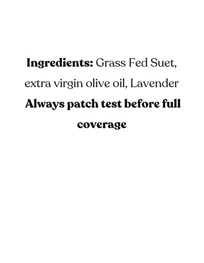 Tallow balm with Grass-Fed Tallow – 2oz
