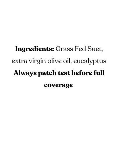 Tallow balm with Grass-Fed Tallow – 2oz